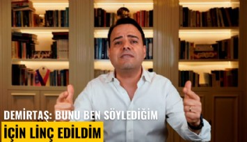 Demirtaş: Bunu ben söylediğim için linç edildim
