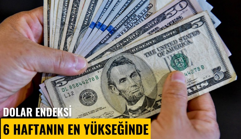 Dolar endeksi 6 haftanın en yükseğinde