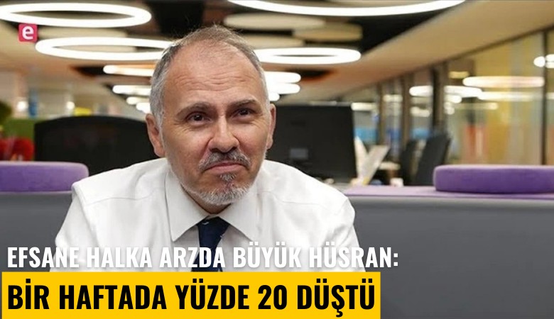 Efsane halka arzda büyük hüsran: Bir haftada yüzde 20 düştü