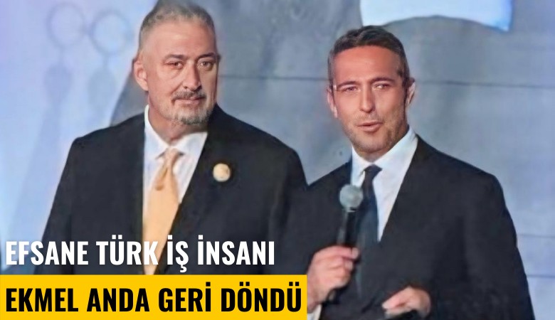 Efsane Türk iş insanı Ekmel Anda geri döndü