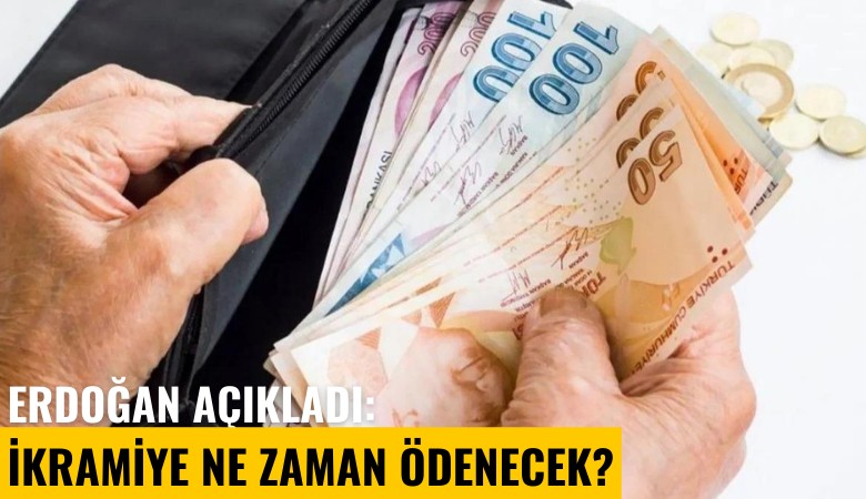 Erdoğan açıkladı: Bayram ikramiyeleri ne zaman ödenecek?
