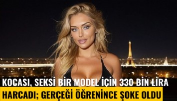 Kocası, seksi bir model için 330 bin lira harcadı; gerçeği öğrenince şoke oldu
