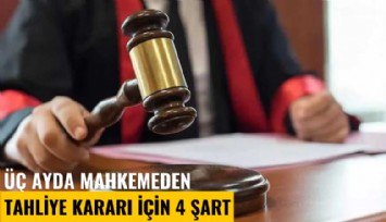 Mahkemeden üç ayda tahliye kararı için 4 şart
