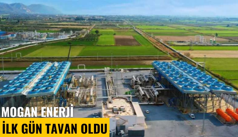 Mogan Enerji ilk işlem gününde tavan oldu