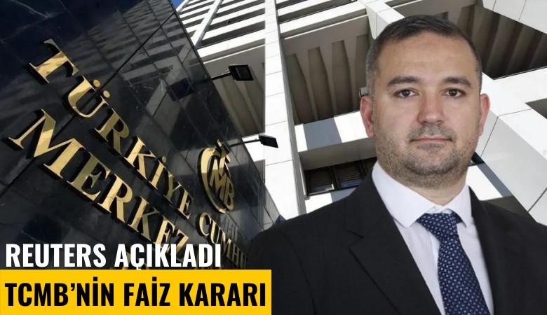 Perşembe günkü faiz kararını Reuters açıkladı