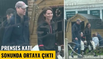 Prenses Kate sonunda ortaya çıktı, sosyal medya ikna olmadı