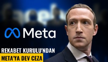 Rekabet Kurulu'ndan META'ya dev ceza