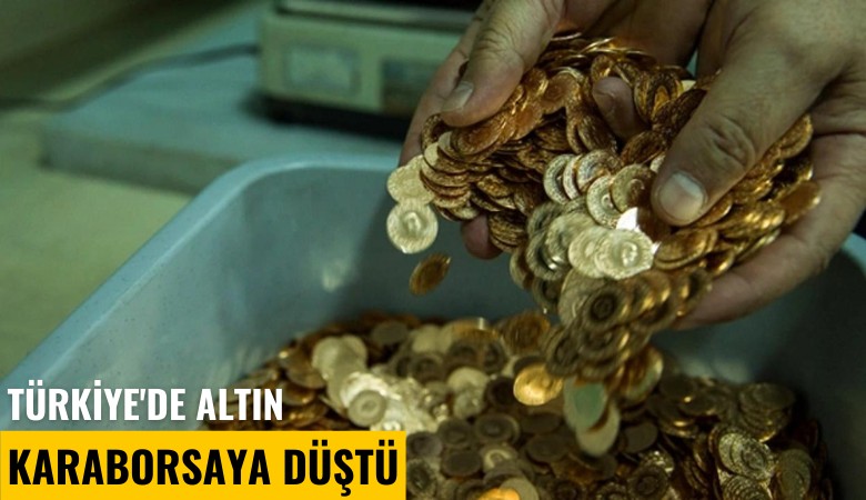 Türkiye'de altın karaborsaya düştü