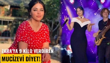 Zara'ya 9 kilo verdiren mucizevi diyet!