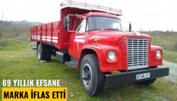 69 yıllık efsane marka iflas etti