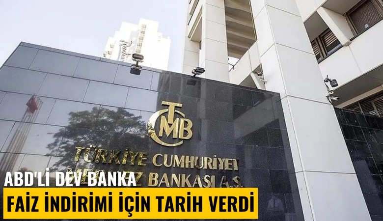 ABD'li dev banka faiz indirimi için tarih verdi