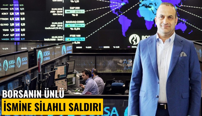 Borsanın ünlü ismine silahlı saldırı