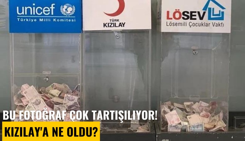 Bu fotoğraf çok tartışılıyor! Kızılay'a ne oldu?