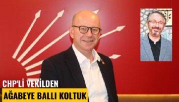 CHP'li vekilden ağabeye ballı koltuk