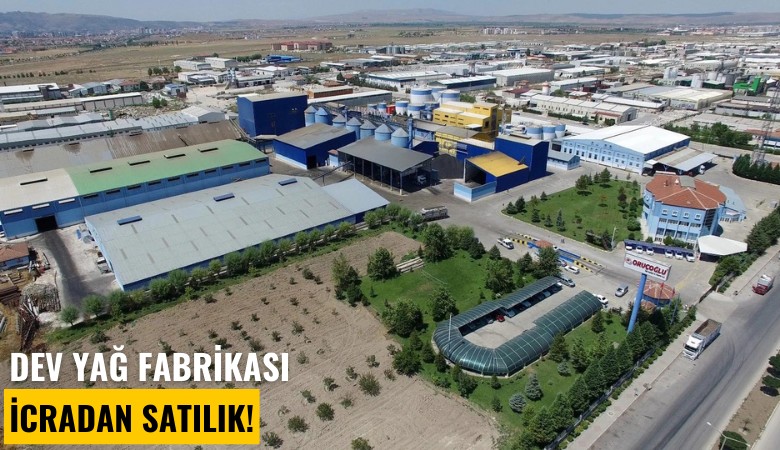 Dev yağ fabrikası icradan satılık!