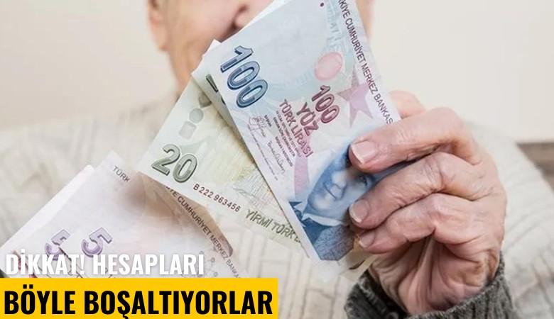 Dikkat! Hesapları böyle boşaltıyorlar