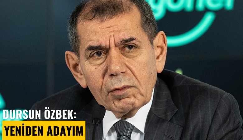 Dursun Özbek: Yeniden adayım