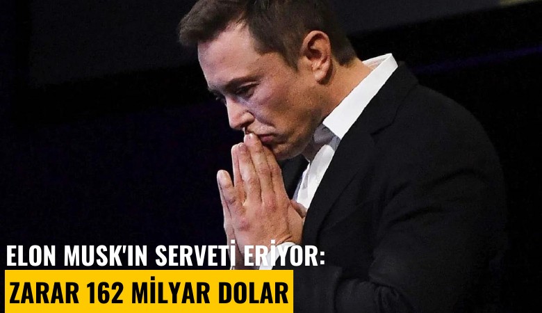 Elon Musk'ın serveti eriyor: Zarar 162 milyar dolar