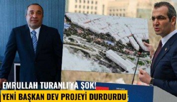 Emrullah Turanlı'ya şok! Yeni başkan durdurdu