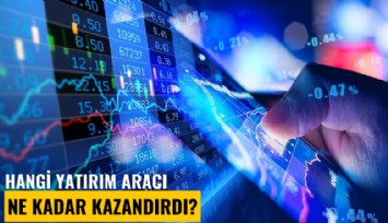 Hangi yatırım aracı ne kadar kazandırdı?