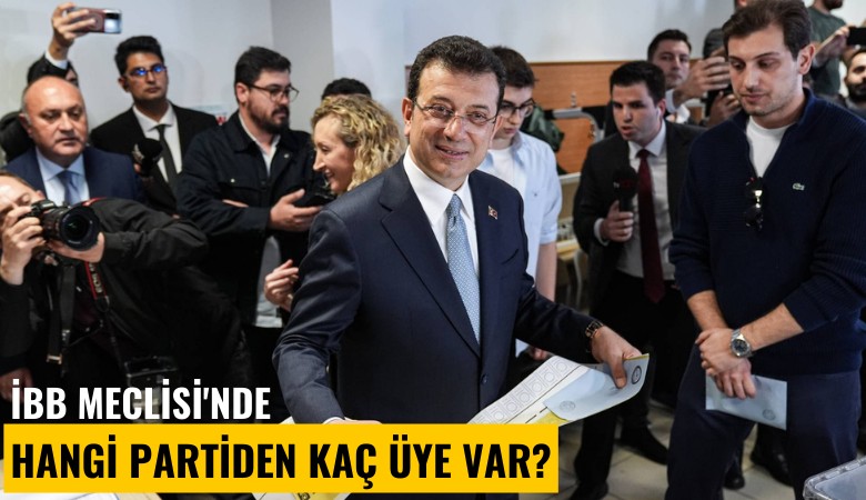 İBB Meclisi'nde hangi partiden kaç üye var?