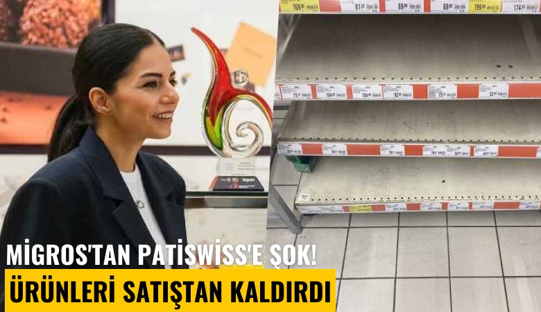 Migros'tan Patiswiss'e şok! Ürünleri kaldırdı