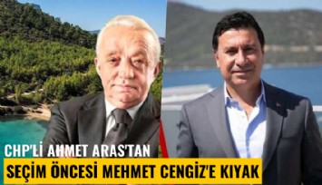 Muğla BB Başkanı seçilen CHP'li Ahmet Aras'tan seçim öncesi Mehmet Cengiz'e kıyak