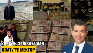 Rüstem Çetinkaya'dan OdaTV'ye mektup: Uyuşturucu suçlaması yapılmadı