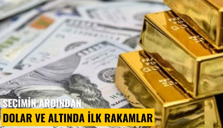 Seçimin ardından dolar ve altında ilk rakamlar