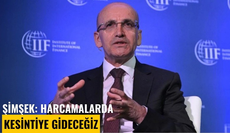Şimşek: Harcamalarda kesintiye gideceğiz