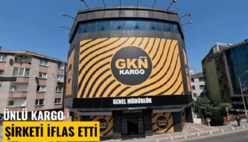 Ünlü kargo şirketi iflas etti