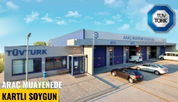 Araç muayenede kartlı soygun