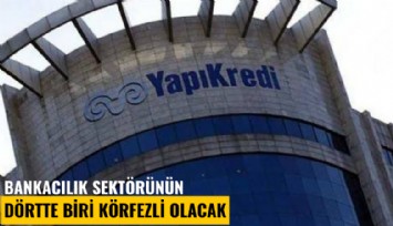 Bankacılık sektörünün dörtte biri Körfezli olacak