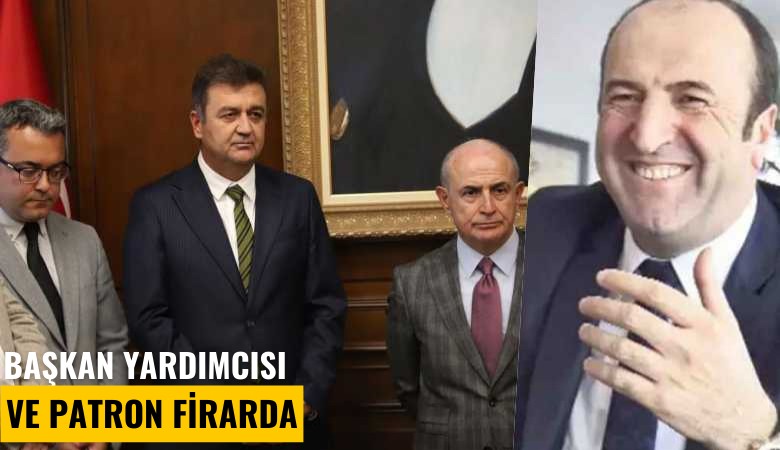Başkan yardımcısı ve patron firarda