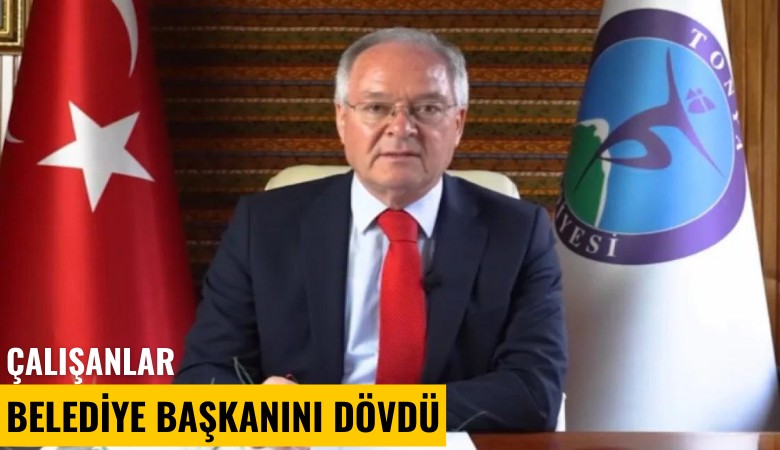 Çalışanlar belediye başkanını dövdü