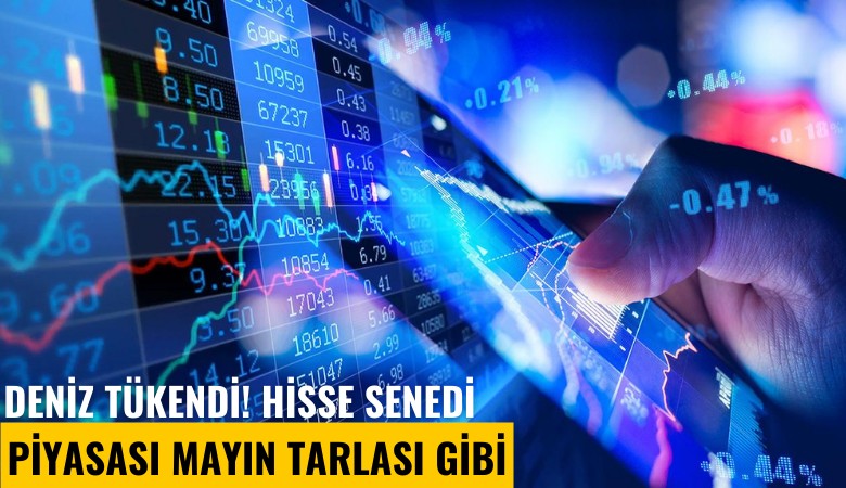 Deniz tükendi! Hisse senedi piyasası mayın tarlası gibi