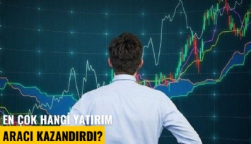 En çok hangi yatırım aracı kazandırdı?