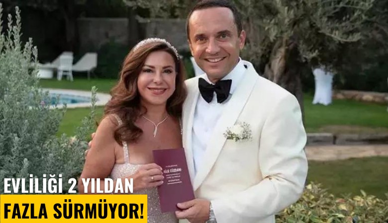 Evliliği 2 yıldan fazla sürmüyor!