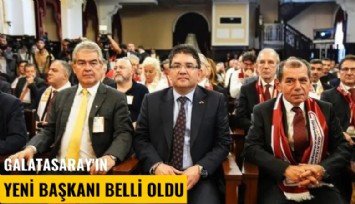 Galatasaray'ın yeni başkanı belli oldu