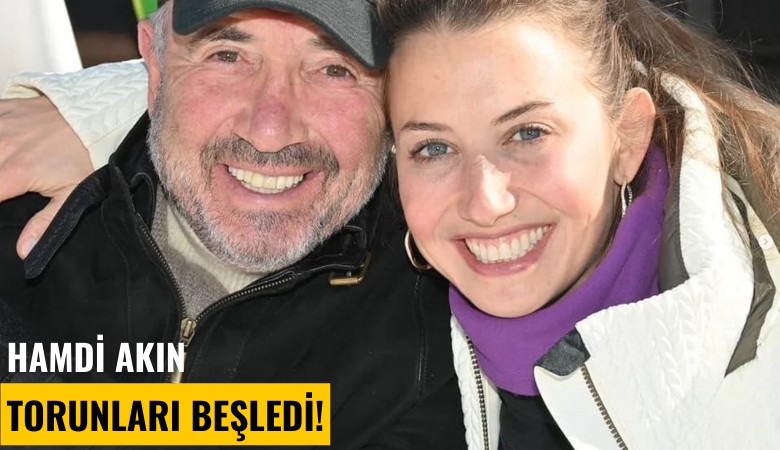 Hamdi Akın torunları beşledi!