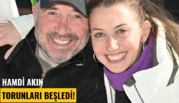 Hamdi Akın torunları beşledi!