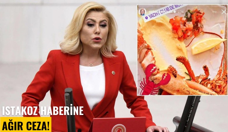 Istakoz haberine ağır ceza!