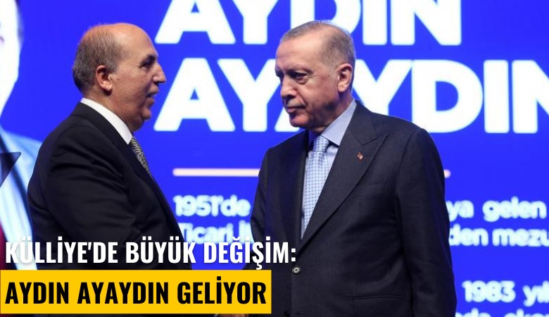 Külliye'de sürpriz değişim: Aydın Ayaydın nereye geliyor?