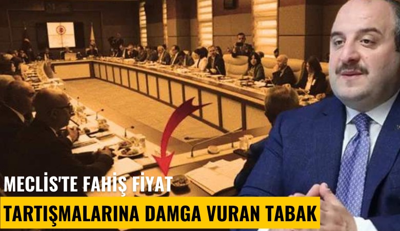 Meclis'te fahiş fiyat tartışmalarına damga vuran tabak