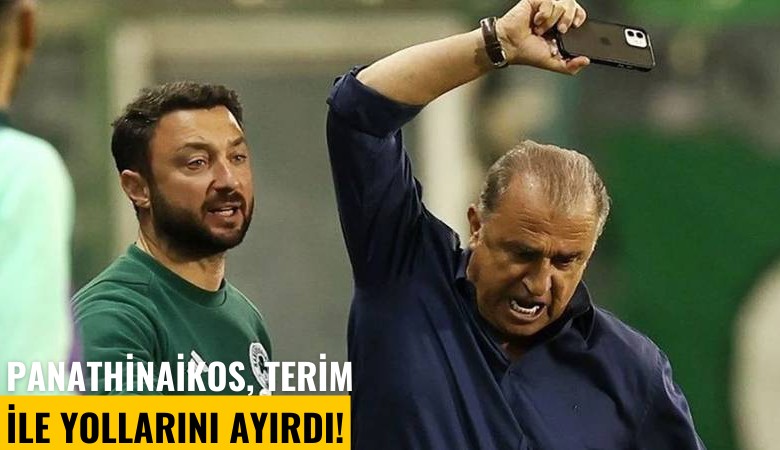 Panathinaikos, Terim ile yollarını ayırdı!