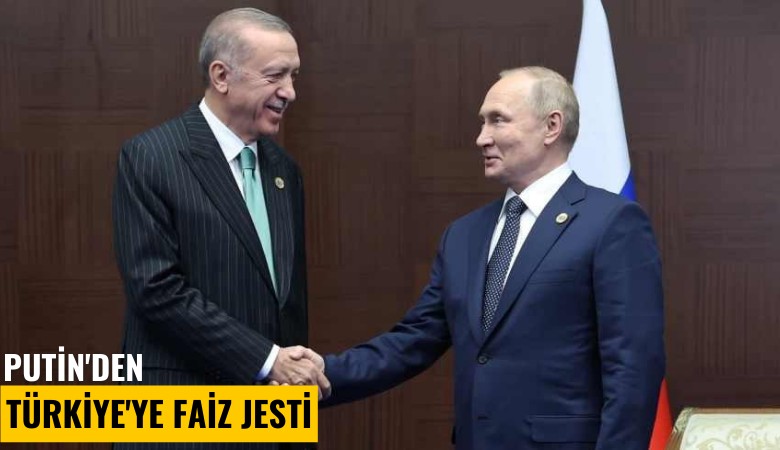 Putin'den Türkiye'ye faiz jesti