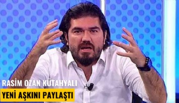 Rasim Ozan Kütahyalı yeni aşkını paylaştı