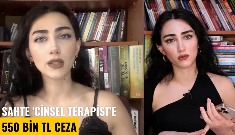 Sahte 'Cinsel terapist'e 550 bin TL ceza