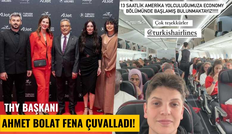 THY Başkanı Bolat fena yakalandı