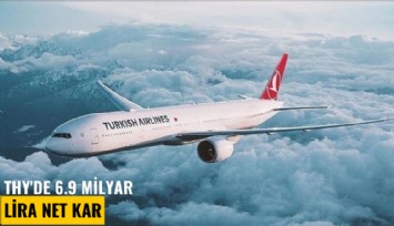 THY'de 6.9 milyar lira net kar